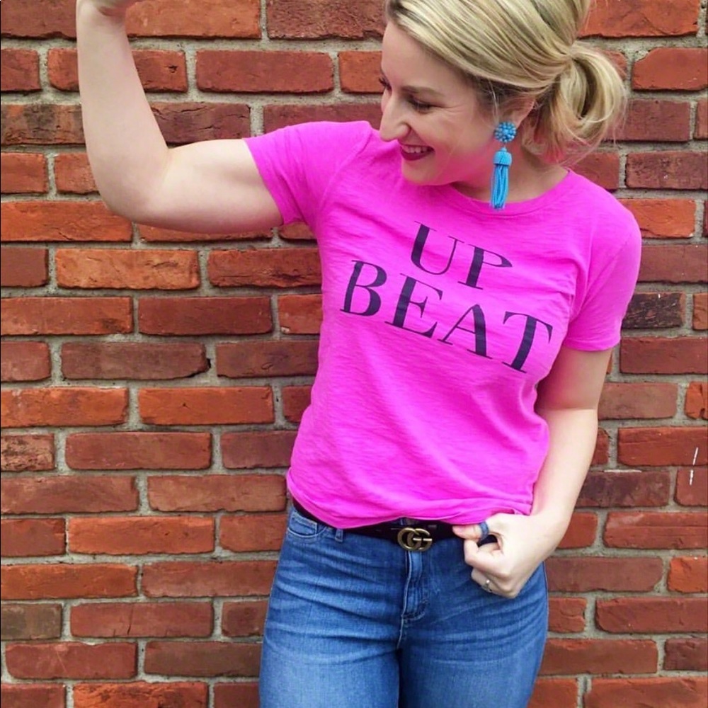 Pink J.Crew T-shirt